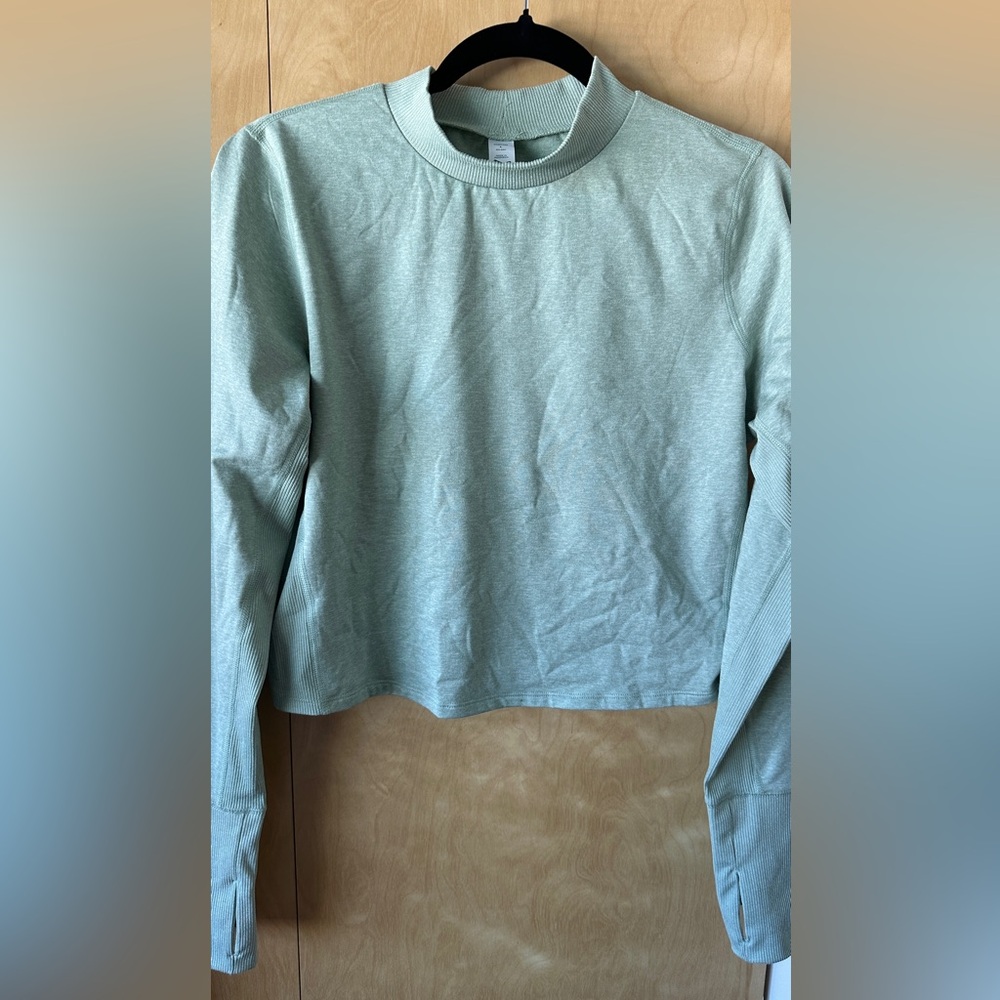 Old Navy Cozecore Mint Green Long Sleeve